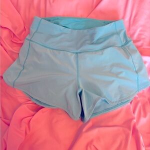 Lulu electric turquoise Speed up Shorts